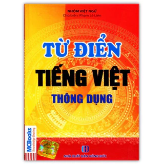 Sách - Từ Điển Tiếng Việt Thông Dụng - Bìa Đỏ (MC)