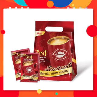 (Sỉ lẻ) Cà phê sữa hòa tan 3in1 Highlands Coffee bịch 50 gói*17g