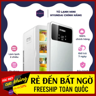 Tủ lạnh mini đựng mỹ phẩm Hyundai 20L Chính Hãng [Bảo hành 1 đổi 1]  - chính hãng