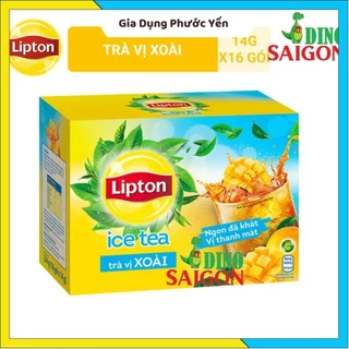 Trà Lipton Ice Tea Vị Xoài ( Hộp 16 gói x 14g) Date mới nắm 2026