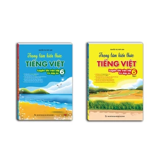 Sách - Combo 2c - Trọng tâm kiến thức tiếng việt (luyện thi vào lớp 6) trọn bộ (có đáp án)