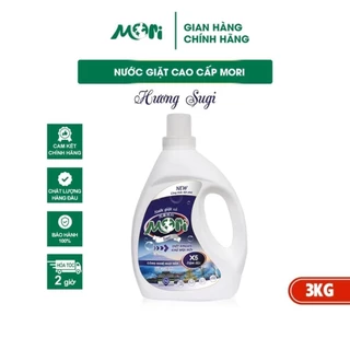 Nước Giặt Xả Mori Can 3kg Đa Dạng Mùi Hương Siêu Tiết Kiệm_MR004