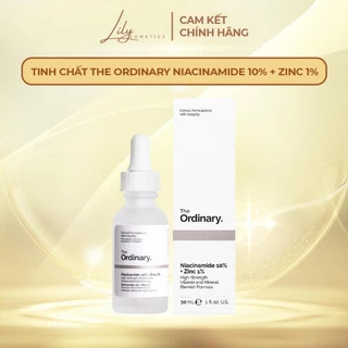 Tinh Chất The Ordinary Niacinamide 10% + Zinc 1% - Giảm Mụn, Mờ Thâm, Thu Nhỏ Lỗ Chân Lông (30ml)