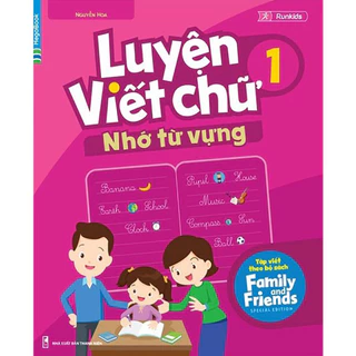 Sách Luyện Viết Chữ Nhớ Từ Vựng 1 - MGB