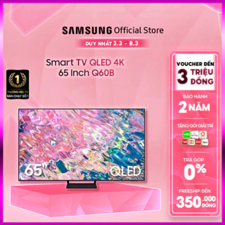 Smart Tivi Samsung 65 Inch 4K QLED QA65Q60BAKXXV 2022 - Miễn phí lắp đặt - lễ hội sale