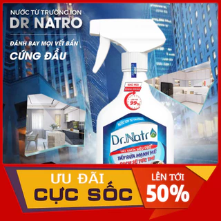 SALE -  Chất tẩy đa năng Dr Natro siêu sạch mọi vết bẩn công nghệ ION TỪ TRƯỜNG tặng Miếng nhám thần thánh 500 ml - mới 