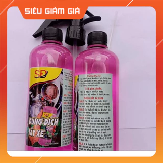 Dung dịch tẩy xe máy, dung dịch tẩy rửa đầu bò, lốc máy, ố vàng, ố kính, gỉ sét, tẩy kính, tẩy dầu mỡ, rửa xe không chạm