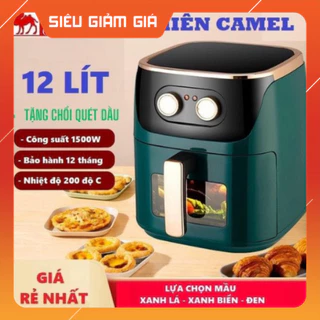 Nồi chiên không dầu Camel 7L/10L/12L  Bảo hành chính hãng 12 tháng, lỗi 1 đổi 1.y