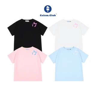 Calem Club - Áo nữ Baby tee in NƠ vải thun cotton 230gsm form Boxyfit Sgenz.studio