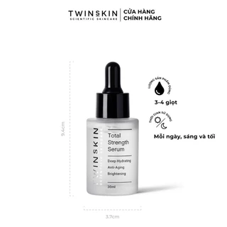 [Gift] Serum Dưỡng Sáng Da Và Cấp Nước - Total Strength Serum Twins Skin 30ml