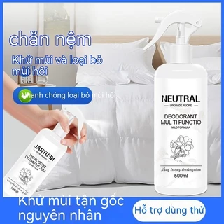 Khử Mùi Hôi Khai，Người Già, Trẻ Em，500ml，Nước Tiểu，Xịt，Gối Trên Giường Vị Mốc Chăn Bông Mùi Hôi Chăn Ga Gối Đệm Khử Mùi