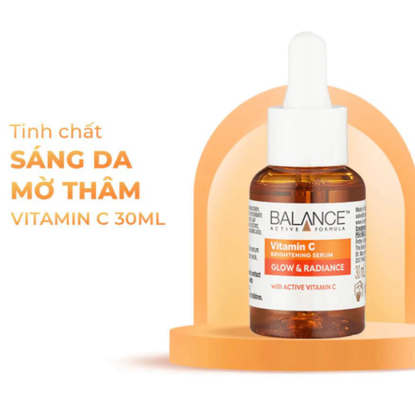 Serum Sáng Da, Mờ Thâm Balance Active Formula Vitamin C Brightening 30ml/ 60ml HÀNG XÁCH AUTH _DMP 365