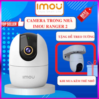 Camera WIFI XOAY 360 2M 4M IMOU Ranger 2 A42P 4MP - A32EP 3MP - A22EP 2MP Trong Nhà Còi Hú Báo Động, chính hãng - giảm g