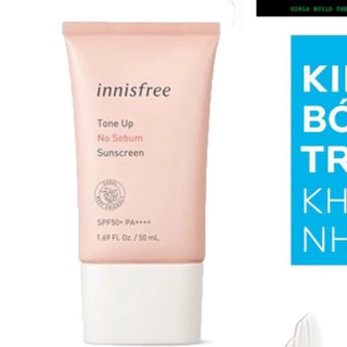 Kem chống nắng innisfree Intensive Triple Care Sunscreen SPF50+ chính hãng lâu trôi làm sáng da, kiềm dầu 50ml JP 4.0