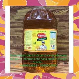 [DẦU ĂN RẺ - GIÁ SỈ] DẦU ĂN CAO CẤP FOOD COOKING OIL CAN 10L - THÙNG 20L (chiết lẻ)