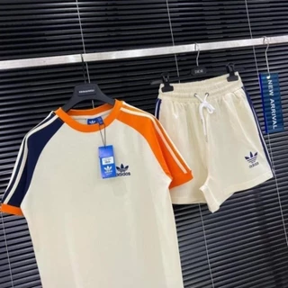 Bộ quần áo thể thao nam nữ Das vải cotton cao cấp thoáng mát BỘ THUN NỮ MẶC HÈ 2024
