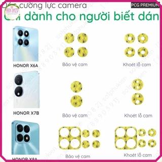 [mua 1 tặng 1](chỉ dành cho người biết dán) Dán cường lực camera Honor X8a/ X8b/ X6A/ X7b nano dẻo 9H chống bể