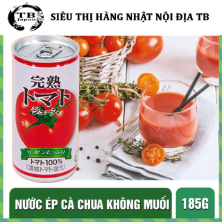 Nước ép cà chua không muối 185g T30 - Hàng Nhật nội địa