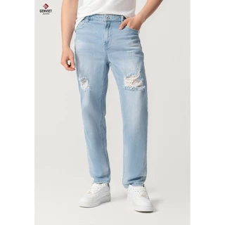 Quần Dài Nam Jeans Col Thụng Trẻ Trung T1104J8517