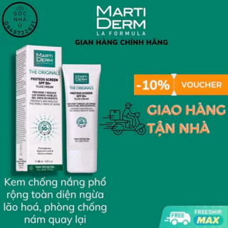 Kem Chống Nắng Martiderm The Originals Proteos Screen SPF50+ Phổ Rộng Toàn Diện Ngừa Lão Hóa 40ml