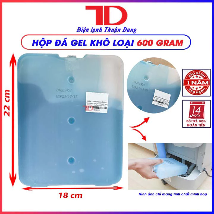 [CN HCM] Hộp đá gel, giữ nhiệt, giữ lạnh đồ uống, đồ ăn, quạt điều hòa, có thể tái sử dụng nhiều lần