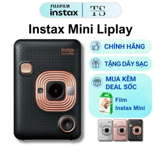 [TẶNG BỘ SẠC] Instax Mini LiPlay - Máy chụp ảnh và In lấy liền 3 trong 1- BH 1 NĂM - NEW - Chính Hãng