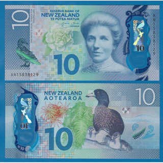 [Lì xì sưu tầm] tờ 10 dollars New Zealand