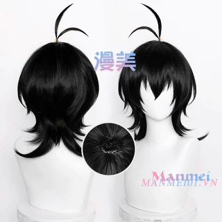 【100% Manmei】 Chinen Miya Tóc giả Wig SK8 the Infinity Cosplay Phù hợp với kích thước đầu 50-60cm