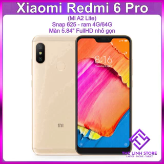 Điện thoại Xiaomi Redmi 6 Pro màn 5.8 inch - Snap 625 ram 4G 64G .... - sale mùa hè