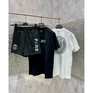 Bộ Quần Áo Essentials - PARIS Fear Of God FOG Chất Liệu Cao Cấp, Bộ Hè Unisex Nam Nữ