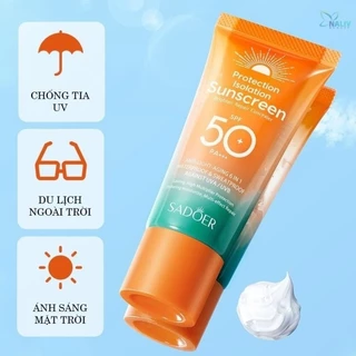 [GIẢM GIÁ] Kem chống nắng dưỡng ẩm, thoáng da mỏng nhẹ SADOER chính hãng, chống tia UV, bảo vệ tối ưu cho làn da