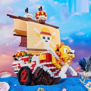 Mô tả sản phẩm Lego lắp ghép Tàu hải tặc One Piece 3168 chi tiết Có bản hướng dẫn ghép rất tỉ mỉ. - Mô hình trang trí để