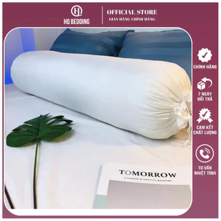 Ruột Gối Ôm Bông Gòn Cao Cấp HQ Bedding Êm Dây Buộc 2 Đầu size 35*100cm