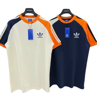 Áo Phông Nam Nữ Adidas Thêu Logo 3 Sọc Tay 2 Màu - Áo Thun Nam Nữ Premium Cotton Thoáng Mát Siêu Trẻ Trung Mẫu Mới- A5