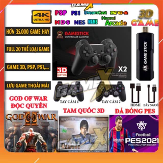 Game Stick 4k Đỏ X2Pro Mới, 41.000+ game psp, ps1, 3d,... máy chơi game cầm tay 4 nút giá rẻ - ngày hội siêu sale XẢ KHO