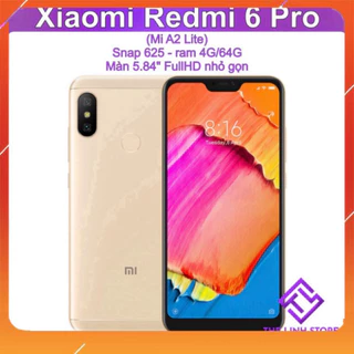 Điện thoại Xiaomi Redmi 6 Pro màn 5.8 inch tai thỏ - Snap 625 ram 4G 64G - ngày hội siêu sale XẢ KHO GIÁ GỐC