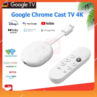 Google Chromecast with Google TV 4K HDR - ra lệnh Tiếng Việt - ngày hội siêu sale XẢ KHO GIÁ GỐC