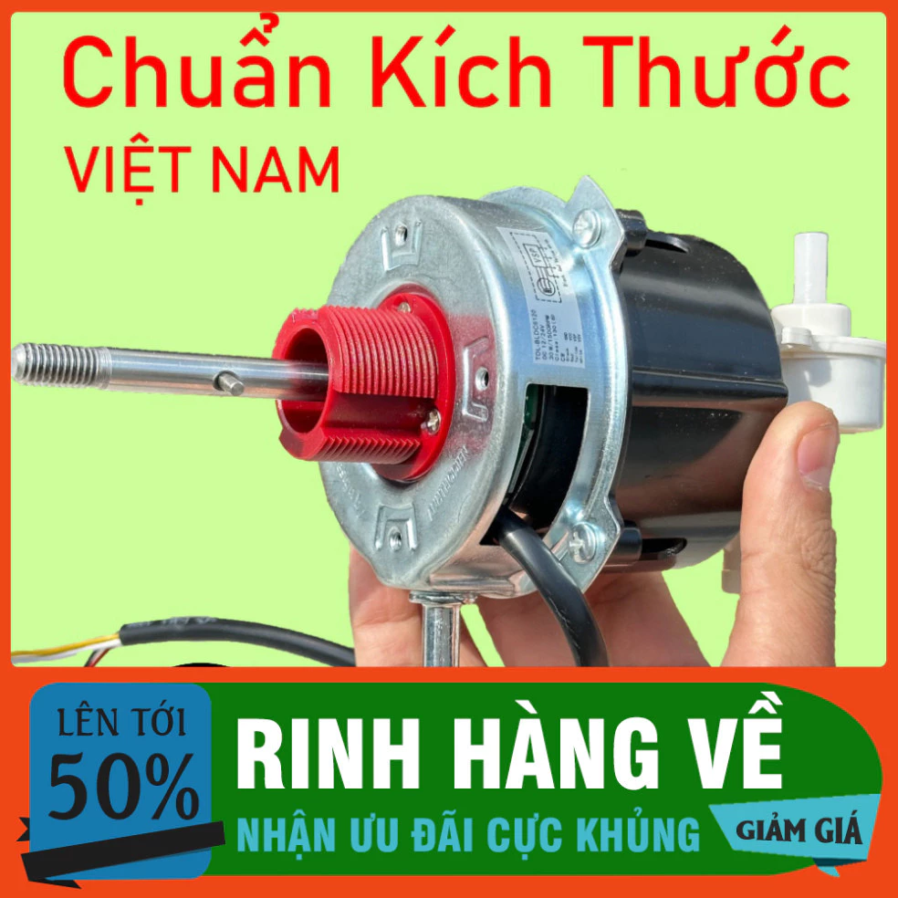 FREE SHIP -  Đầu quạt 12V không chổi than V8, 3 vòng bi chuẩn kích thước 100% Không Phải Chế - chính hãng