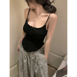 bupbebangbong Áo Tank Top HRũ Thời Trang Mùa Hè Cho Nữ bupbebangbong