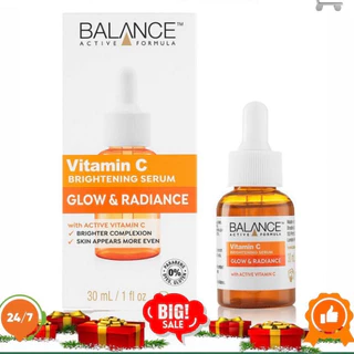 Serum Sáng Da, Mờ Thâm Balance Active Formula Vitamin C Brightening 30ml/ 60ml JP 4.0 trắng da hiệu quả cerave