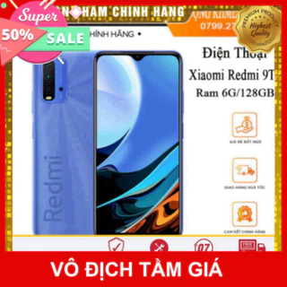 Điện thoại Redmi 9T ram 4g/64gb máy chính hãng