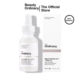 Tinh chất The Ordinary Niacinamide 10% + Zinc 1% - Giảm mụn thâm