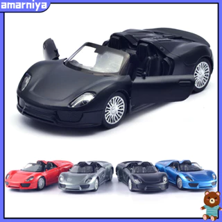 Amarniya 1 / 32 cho Porsche 918 Diecast Kéo Lại Mô Hình Xe Ô Tô Đồ Chơi Bánh Trang Trí Bàn