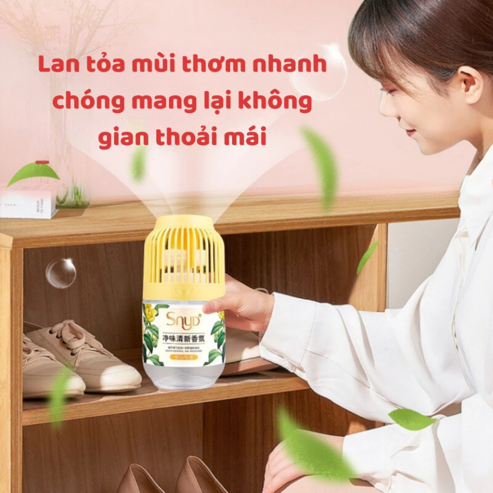 Lọ Tỏa Hương Thơm Phòng Snyd Dung Tích 150ml Hương Thơm Tự Nhiên Nhẹ Dịu Khử Mùi Hôi Dùng Được Tới 60 Ngày