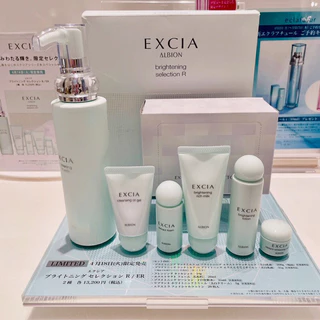 [có sẵn] Set sữa dưỡng trắng da cao cấp Albion Excia Brightening Selection R