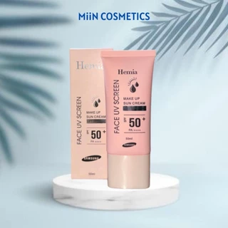 Kem Chống Nắng HEMIA Nâng Tone Kiềm Dầu SPF50++++ 50ml HEMIA MakeUp Sunscreamm