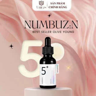 Serum Numbuzin no 5 Sáng Da Mờ Thâm Nám Numbuzin Vitamin Concentrated - Serum Dưỡng Ẩm Giúp Da Trẻ Hóa 30ml .
