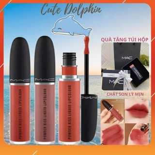 Son Kem MAC Powder Kiss Matte Liquid Lipstick M·A·C 5ml