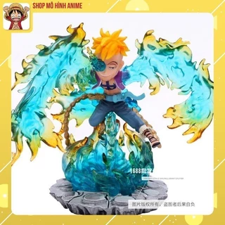 Mô hình OnePiece  Marco ChiBi Phượng Hoàng Lửa -  Hàng Siêu Đẹp, Cao Cấp, Cao 12cm - Tượng Figure Onepiece