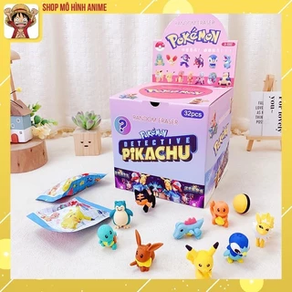 Mô Hình Pokemon, Unbox Mở Quà Sưu Tầm Các Nhân Vật Pokemon Ngẫu Nhiên Khác Nhau, Đồ Chơi Dành Cho Bé